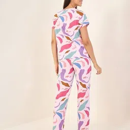 sweet dreams Women Printed T-Shirt & Pyjamas Set image 3