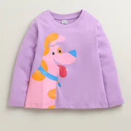 bumzee Girl Pack of 2 Graphic Print Regular Fit T-Shirts image 3