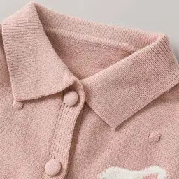 hopscotch Girls Knitted Cardigans with Tassels image 3