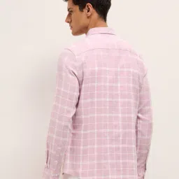 the bear house Men Checks Slim Fit Shirt image 3