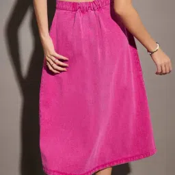 sassafras Women Midi A-Line Skirt image 3