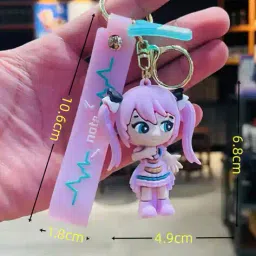 gopalvilla Cartoon Key Chain with Silicone Belt image 3