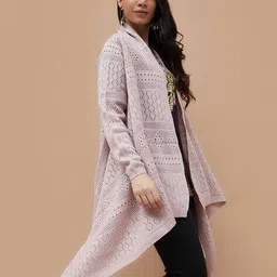 melange by lifestyle Women Regular Fit Shrug image 3