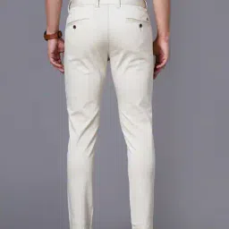 british club Slim Fit Flat-Front Trousers image 3