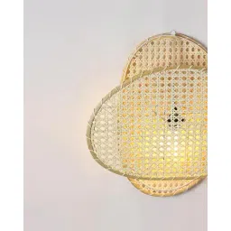 habere india Indoor Bamboo Wall Lamp image 3