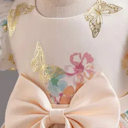 styleconnect Girls Block Print A-line Dress image 3