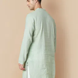melange by lifestyle Men Long Kurta image 3