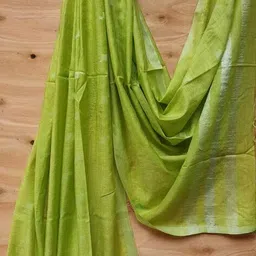 molcha by babita singh Geometric Print Dupatta with Tassels image 3