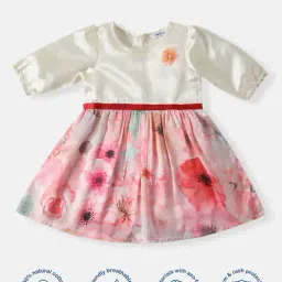 nauti nati Girls Cotton Floral Dress image 3