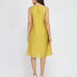 pink fort Women Polka-Dot Print A-Line Dress image 3