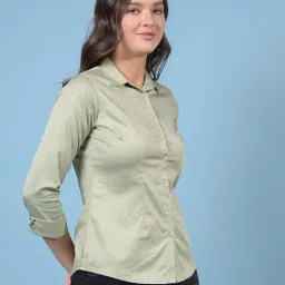 crimsoune club Women Slim Fit Classic Shirt image 3