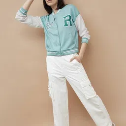 ginger by lifestyle Women Polyster Abstract Sweatshirt image 3