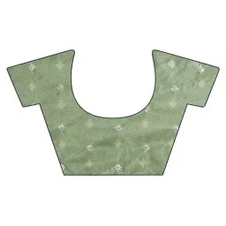 tikhi imli Women Embroidered Saree with Lace Border image 3