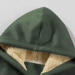 togs & terre Women Typographic Hoodie image 3