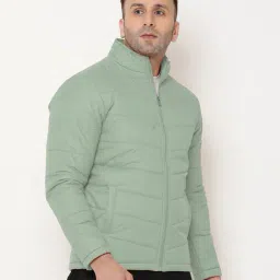 9ty3ree Men Quilted Regular Fit Puffer Jacket image 3
