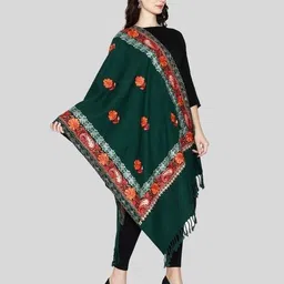 swi stylish Women Embroidery Stole image 3
