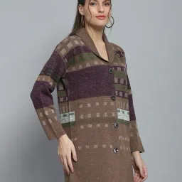monte carlo Women Self-design Cardigan image 3