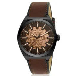 fossil Men Analogue Brown Watch - ME3207 image 3