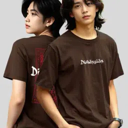 togs & terre Men Typographic T-Shirt with Round Neck image 3