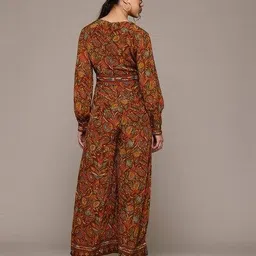 ritu kumar Sophie Paisley Print Jumpsuit image 3