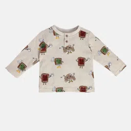 miniklub Boys Embroidered T-Shirt & Joggers Set image 3