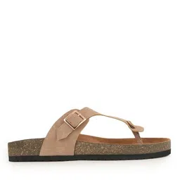 mozafia Women Open-Toe Slip-On Flat Sandals image 3