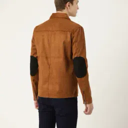 leather retail Men Regular Fit Bikers Jacket image 3