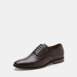 arrow Men Low-Top Leather Oxford Shoes image 3