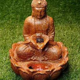 nayra handicrafts Decorative Buddha Fountain Idol image 3