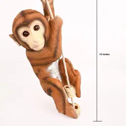 nayra handicrafts Decorative Hanging Monkey Idol image 3