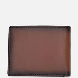 van heusen Men Bi-Fold Wallet with Metal Logo Accent image 3