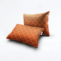 mayfair homes london Geometric Print Super King-Size Bedsheet with Pillow Cover image 3