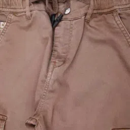 v-mart Boys Mid-Wash Jeans with Cargo Pockets image 3