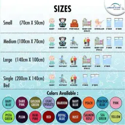 dream care Waterproof & Washable Extra Absorbent Baby Bed Protector  image 3