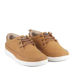 red chief Men Lace-Up Sneakers with Suede Upper image 3