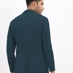 showoff Men Slim Fit Blazer With Notched Lapel image 3