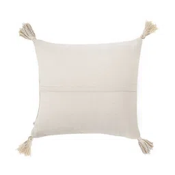 gulmohar lane Embroidered Square Cushion Cover 16" x 16" image 3