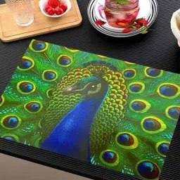 cread craft Set of 6 Waterproof Non-Slip Placemats image 3