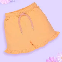 kiddopanti Pack of 2 Girls Mid-Rise Hot Pants image 3