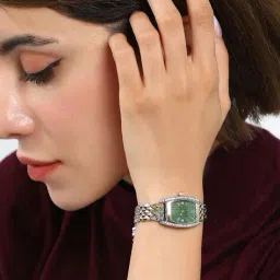 haute sauce Women Square-Dial Analogue Watch image 3