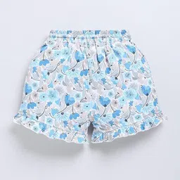 biskid Girls Floral Regular Fit Shorts image 3