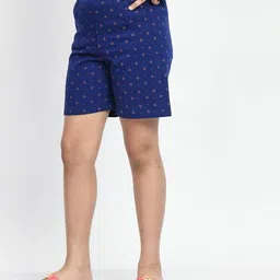 pixie n prince Pack of 5 Girls Floral Print Regular Fit Shorts image 3