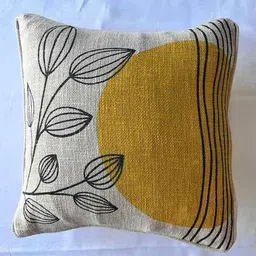 export house Premium Designer Embroidery Pillow Cover  image 3