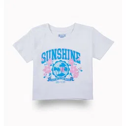 gini & jony  Girls Round Neck Short Sleeve Top image 3