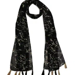 stole villa Pack of 2 Women Cotton Printed Scarf  image 3