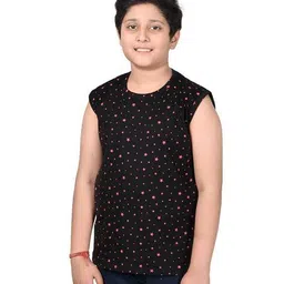 pixie n prince Boys Pack of 2 Stars Print Regular Fit T-Shirt image 3