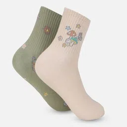 american eagle Women Pack of 2 Ribbed Ankle-Length Socks image 3