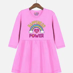 trampoline Graphic Print A-Line Dress image 3