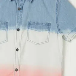 fame forever by lifestyle Boys Regular Fit Spread Collar Shirt image 3
