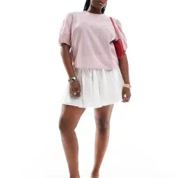 asos design Women Striped Regular Fit Top image 3